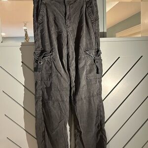 American Eagle Outfitters Black Cargo Pants
